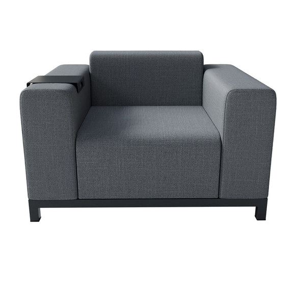 Loungeset / Tuinset - Sorano - Antraciet - Afbeelding 6