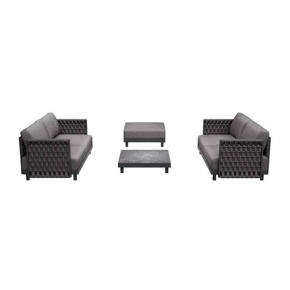 Tuinset / Loungeset - Port Royale - Antraciet - Afbeelding 7