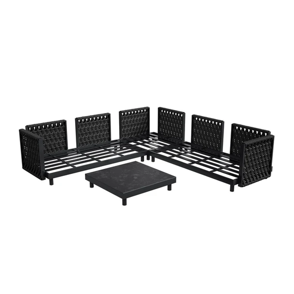 Tuinset / Loungeset - Port Royale - Antraciet - Afbeelding 4
