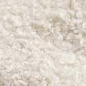 Draaistoel / Eetkamerstoel Albano - Incl. Draaifunctie - Bouclé Stof - Crème - Set van 2