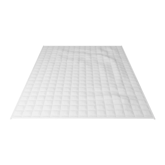 Verzwaringsdeken / Zwaartedeken / Gewichtsdeken - 135x200 cm - 7kg - Wit - Afbeelding 5