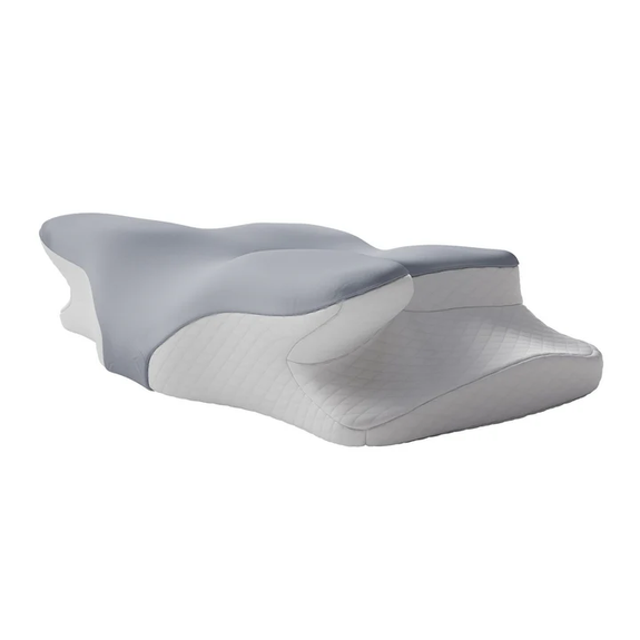 Nekkussen - Memory Foam - Wit / Grijs - Afbeelding 4