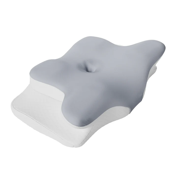 Nekkussen - Memory Foam - Wit / Grijs - Set van 2 - Afbeelding 6