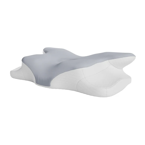 Nekkussen - Memory Foam - Wit / Grijs - Set van 2 - Afbeelding 5