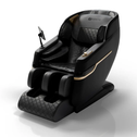 Massagestoel NAXOS - Volledige lichaamsmassagefunctie - Airbagmassagetechnologie - Zwart