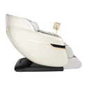 Massagestoel NAXOS - Volledige lichaamsmassagefunctie - Airbagmassagetechnologie - Wit/Grijs