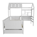 Kinderbed Yari - Incl. Tafel en Lade - Wit
