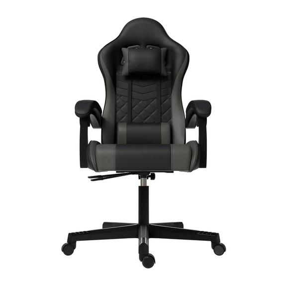 Gamingstoel / Bureaustoel HyperSeat - Zwart / Grijs - Afbeelding 5