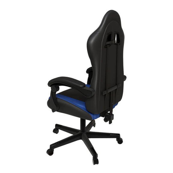 Gamingstoel / Bureaustoel HyperSeat - Zwart / Blauw - Afbeelding 6
