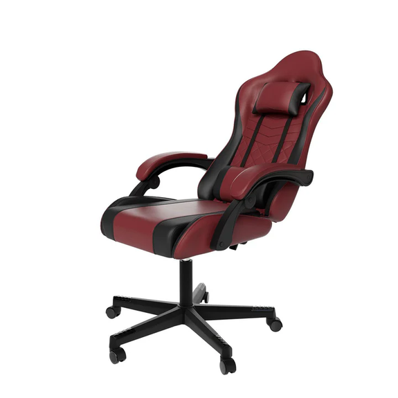 Gamingstoel / Bureaustoel HyperSeat - Bordeaux / Zwart - Afbeelding 4