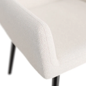 Oorfauteuil / Relaxfauteuil Odense - Beige - Bouclé Stof