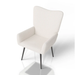 Oorfauteuil / Relaxfauteuil Odense - Beige - Bouclé Stof