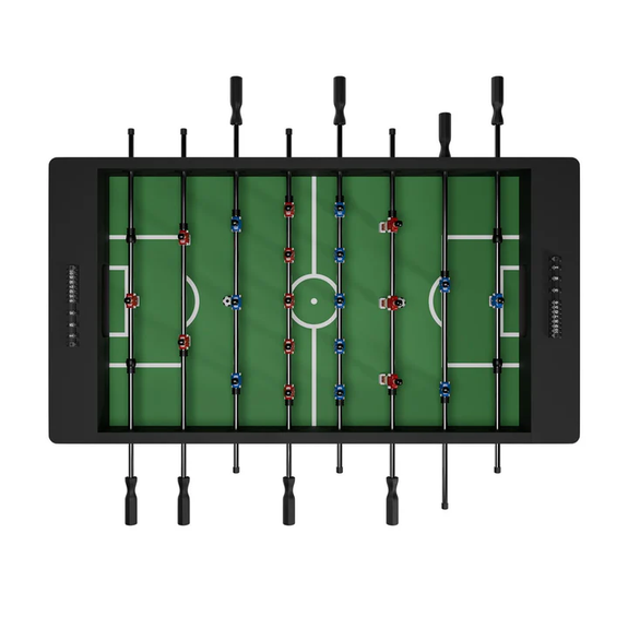 Tafelvoetbaltafel / Voetbaltafel - Incl. Accessoires - Zwart - Afbeelding 5