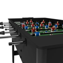 Tafelvoetbaltafel / Voetbaltafel - Incl. Accessoires - Zwart