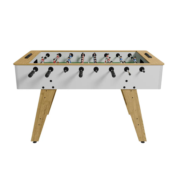 Tafelvoetbaltafel / Voetbaltafel - Incl. Accessoires - Wit - Afbeelding 6