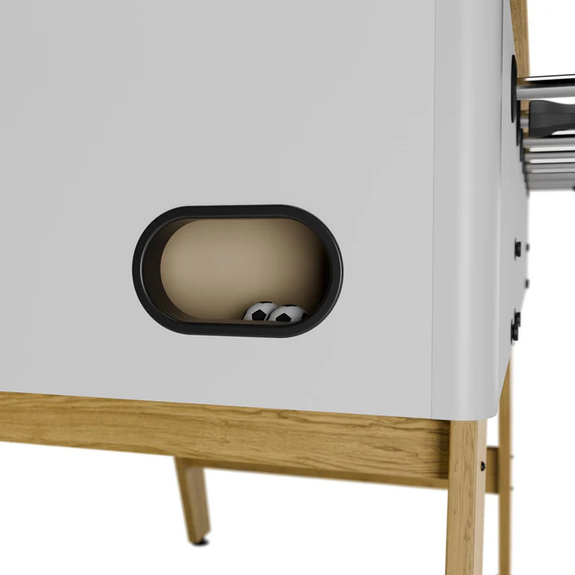 Tafelvoetbaltafel / Voetbaltafel - Incl. Accessoires - Wit - Afbeelding 3