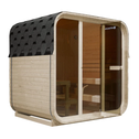 Vierkante Barrelsauna / Sauna Fjora - 6 personen - Incl. accessoires