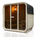 Vierkante Barrelsauna / Sauna Fjora - 6 personen - Incl. accessoires