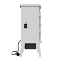 Elektrische haard - Incl. Vlameffect - Wit