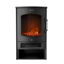 Elektrische Haard / Sfeerhaard - 1800W - Incl. Vlameffect, Warmtefunctie en App-bediening - Zwart