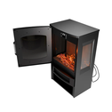 Elektrische Haard / Sfeerhaard - 1800W - Incl. Vlameffect, Warmtefunctie en App-bediening - Zwart