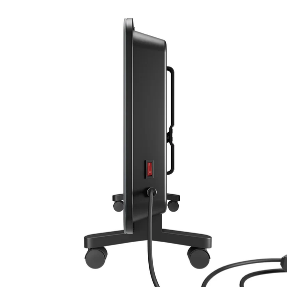 Infraroodstraler / Infraroodpaneel - Max. 2000 W - Zwarte - Voor Wand- en Vloermontage - Afbeelding 4