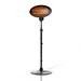 Infraroodstraler / Staande Heater / Terrasverwarmer - 2000W - Zwart