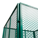 Metalen compostbak / Tuincompostbak - Tuinafval - 450L - Donkergroen