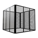 Metalen compostbak / Tuincompostbak - Tuinafval - 450L - Zwart