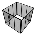 Metalen compostbak / Tuincompostbak - Tuinafval - 450L - Zwart