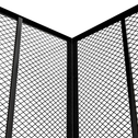 Metalen compostbak / Tuincompostbak - Tuinafval - 450L - Zwart