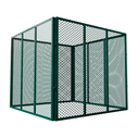 Metalen compostbak / Tuincompostbak - Tuinafval - 800L - Donkergroen