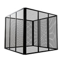 Metalen compostbak / Tuincompostbak - Tuinafval - 800L - Zwart