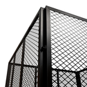 Metalen compostbak / Tuincompostbak - Tuinafval - 800L - Zwart