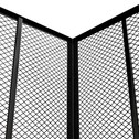 Metalen compostbak / Tuincompostbak - Tuinafval - 800L - Zwart
