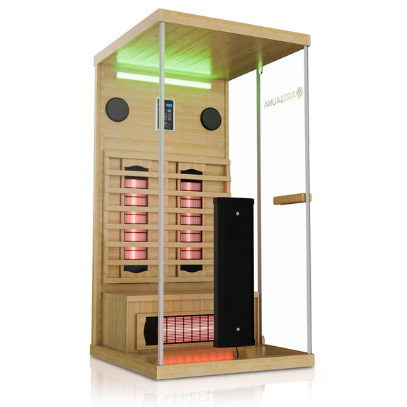Sauna / Infraroodcabine / Infraroodsauna Göteborg - 90x90x190cm - 1-persoons - Afbeelding 1