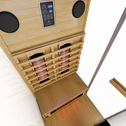 Sauna / Infraroodcabine / Infraroodsauna Göteborg - 90x90x190cm - 1-persoons