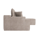 Coredo Bank - Corduroy bekleding - Rechts - Taupe