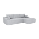 Coredo Bank - Corduroy bekleding - Rechts - Lichtgrijs