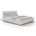 Gestoffeerd Bed Florence - 180x200cm - Crème