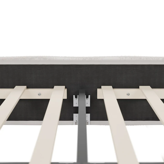 Gestoffeerd Bed Florence - 140x200cm - Crème - Afbeelding 3