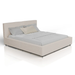 Gestoffeerd Bed Salerno - Corduroy - 180x200cm - Beige