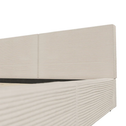 Gestoffeerd Bed Salerno - Corduroy - 180x200cm - Beige