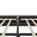 Gestoffeerd Bed Salerno - Corduroy - 180x200cm - Taupe