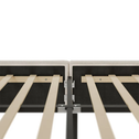 Gestoffeerd Bed Salerno - Corduroy - 140x200cm - Beige