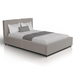 Gestoffeerd Bed Salerno - Corduroy - 140x200cm - Taupe
