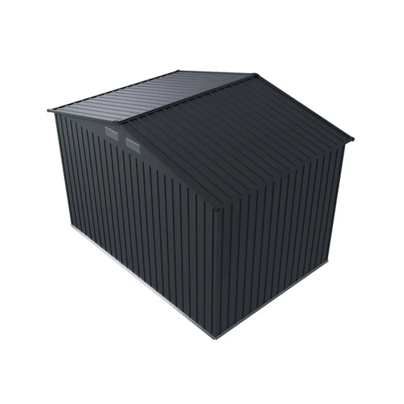 Metalen gereedschapsschuur / Tuinschuur / Berging XL - Incl. Funderingsframe - Donkergrijs - Afbeelding 6