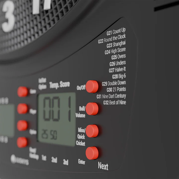 Elektronisch Dartbord - Incl. lcd-scherm - USB-C-poort - 18 darts - Afbeelding 4