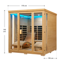 Infraroodcabine Billund - 170x190x 190 cm - Dubbele Technologie - 2 personen