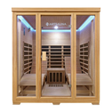 Infraroodcabine Billund - 170x190x 190 cm - Dubbele Technologie - 2 personen